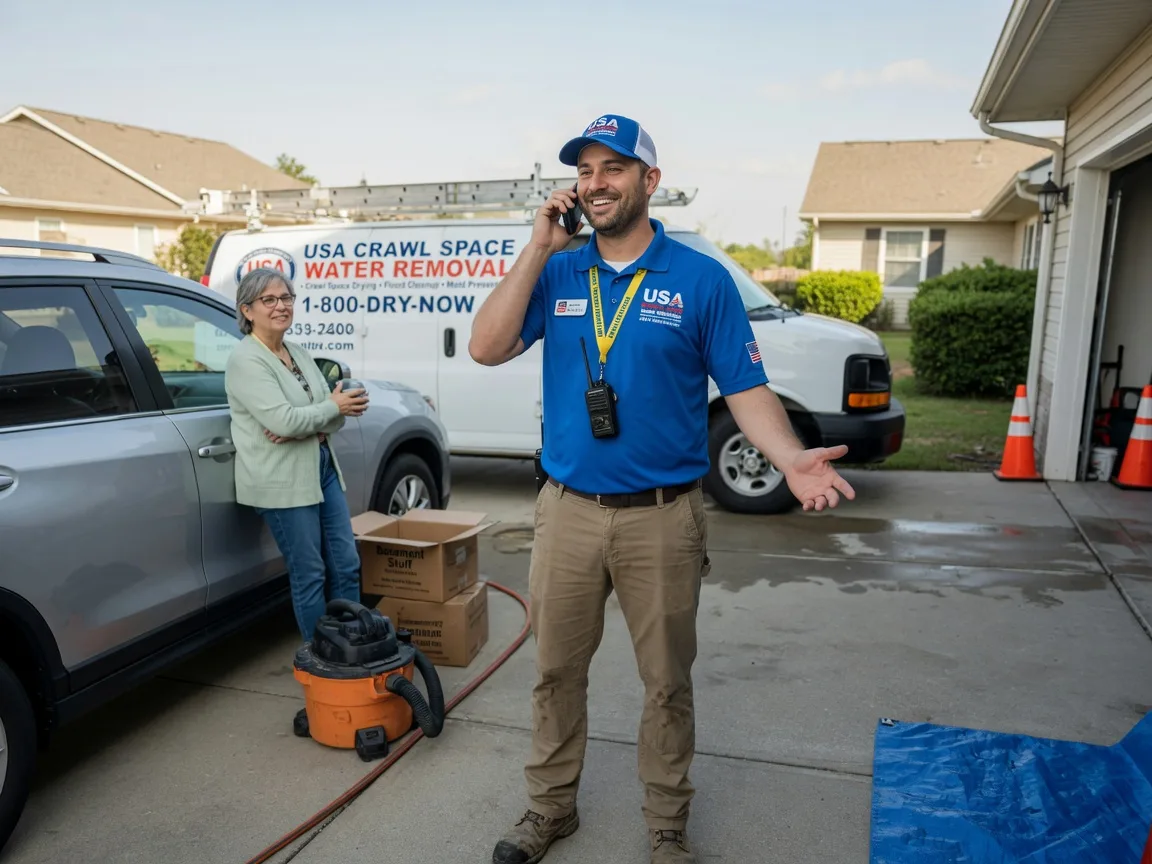 Crawl Space Water Removal Quinlan, TX FAQs